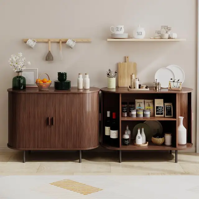 Buffet Sideboard Cabinet with Storage in Hutches & Display Cabinets in Markham / York Region - Image 3