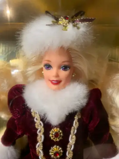 Vintage Special Edition Happy Holidays Barbie #15646, View more