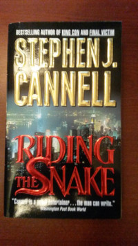 Stephen J. Cannell - Riding the Snake (paperback, new)