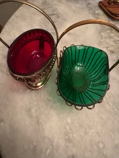 Glass Basket Duo, View more