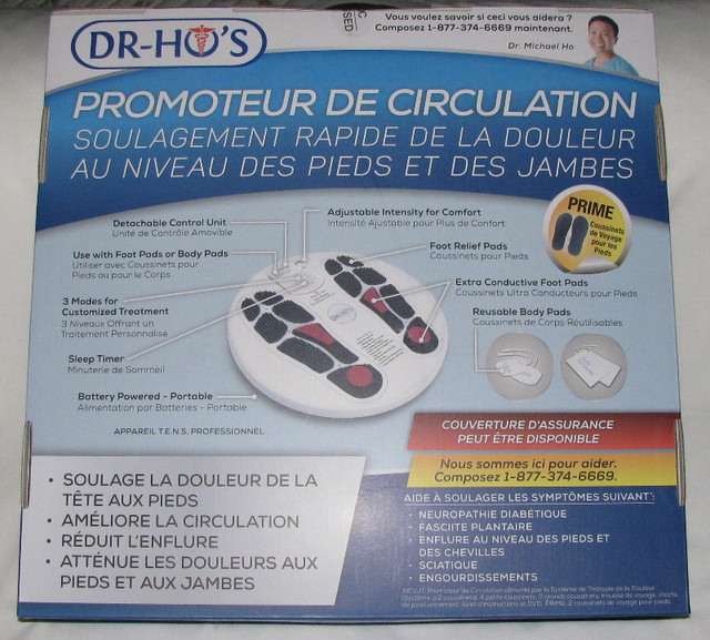 Dr-Ho’s Circulation Promotor Bundle + Extra Replacement Pads NEW in Health & Special Needs in Saint John - Image 3