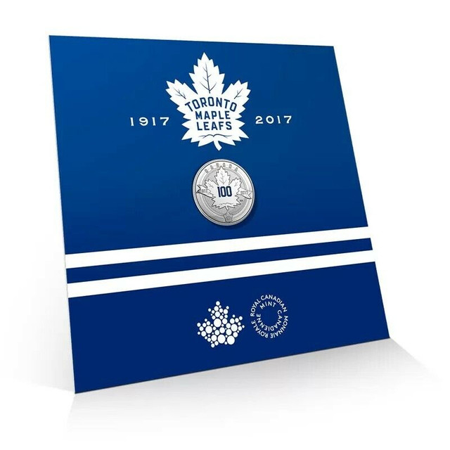 2017 Canada Toronto Maple Leafs $3 dollar Pure Silver Coin in Arts & Collectibles in Kingston