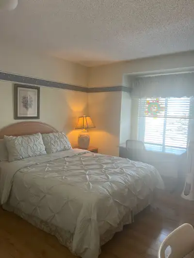 Fully furnished Room .All inclusive.Safe neighborhood.Walking distance to bus stop.Street parking av...