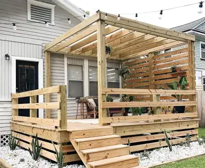We offer decks-sheds-fences building & installation. Check pictures. Fast hauling Junk Trash debris...