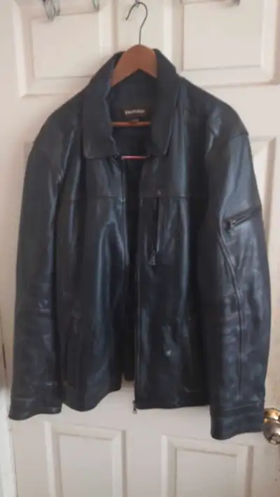 Danier leather jacket. size XL, View more
