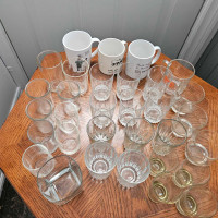 32pc Drinking Glasseswholesale bulk lot  mini water glass liquor