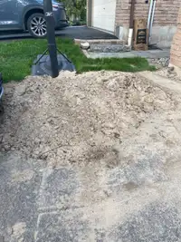 Free construction sand!