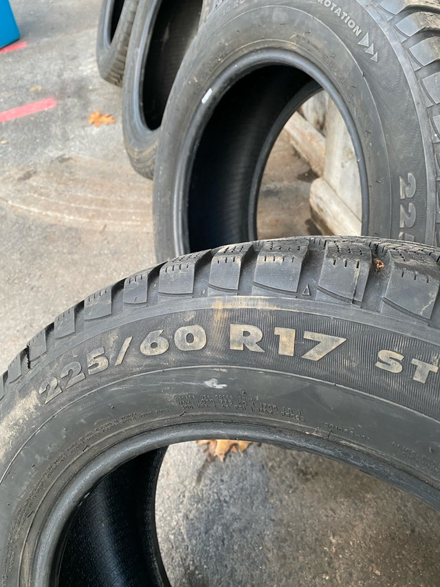 Winter Tires (225/60/R17) in Tires & Rims in Barrie - Image 3