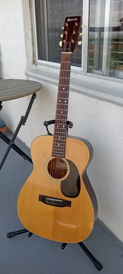 Morris Acoustic Guitar for Sale -$150., View more