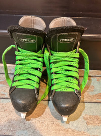 Itech hockey skates size 2