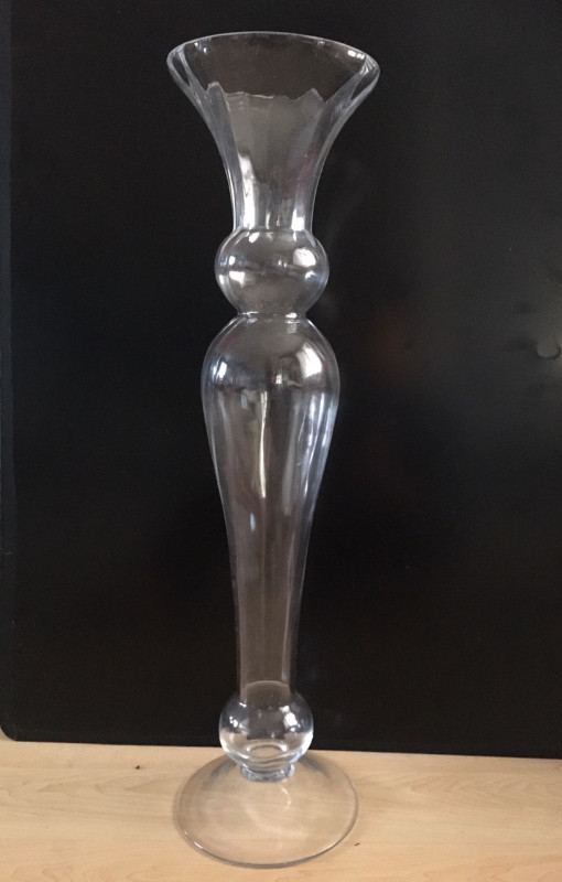 Long Glass Vase in new condition in Home Décor & Accents in Kingston - Image 4