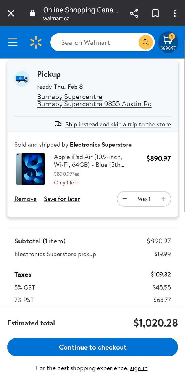 *SEALED* Apple iPad Air, 5th gen, Wifi, 64gb, Blue in iPads & Tablets in Vancouver - Image 3