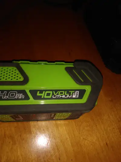 40v batteries and charger, View more