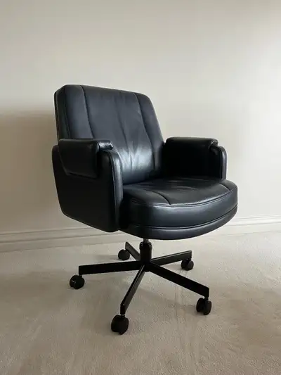 Vintage Leather Office Chair, View more