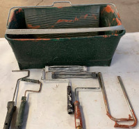 Commercial Paint Tray With Rollers