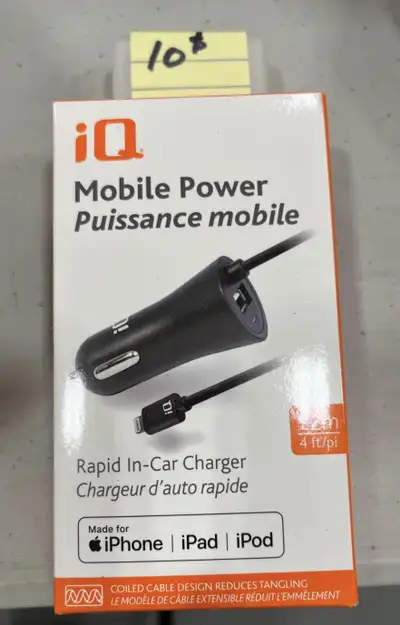 Chargeur rapide  voiture / Fast Car Charger, View more