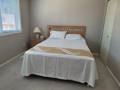 Female only Available for immediate occupancy Large furnished room in a private town house. all util...