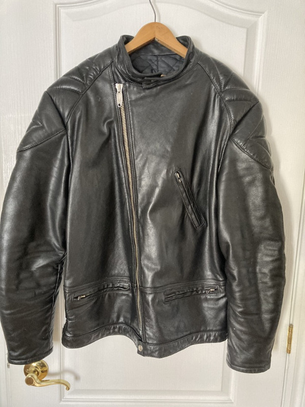 DROSPO leather jacket – veste de cuir homme Drospo pour moto dans Hommes  à Ville de Québec