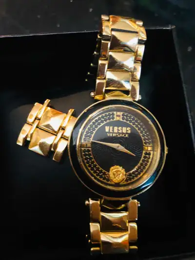 Versus Versace Women's Gold Tone Watch, View more