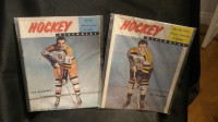 2 NHL Hockey Pictorial Magazines  1960  Don McKenney-Vic Stasiuk