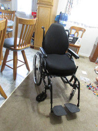 Helio A7 Ultralight Folding Wheelchair.