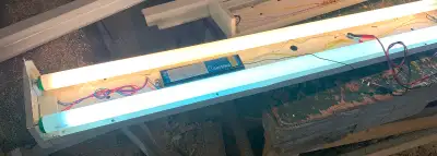 Fluorescent Light Fixtures With Tubes 120V, View more