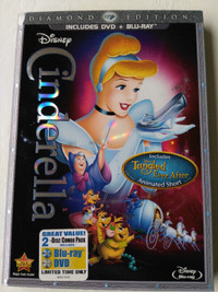 Cinderella Diamond Edition Blu-Ray & DVD