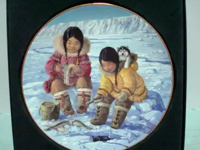 Anna Perenna ~ Nori Peter Artic Spring Collection Plate PATIENCE, View more