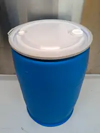 Baril propre plastique 55 gallons clean plastic barrel