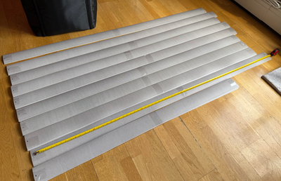 Hampton Bay Vertical Blind Blackout - PVC louvers, View more