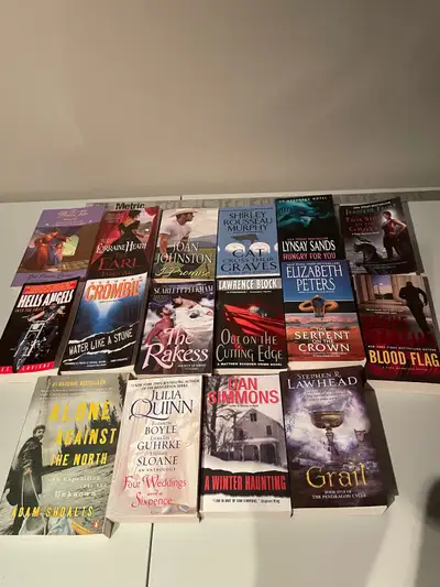 box lot paperbacks, View more