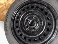 Summer tires with rim/ 2 pneu d’été 205/55/R16