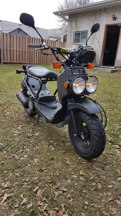 A new 2009 Honda Ruckus 300 miles. It's an American model. Was never used.