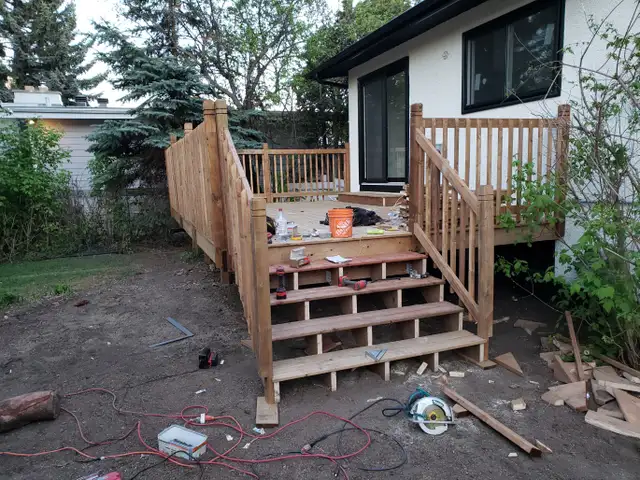 Low Cost Decks in Fence, Deck, Railing & Siding in Edmonton - Image 11