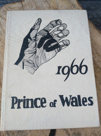 COLLECTIBLE 1966 Prince Of Wales Vancouver, BC Yearbook