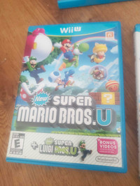 Wii u Games- super mario bros wii U 