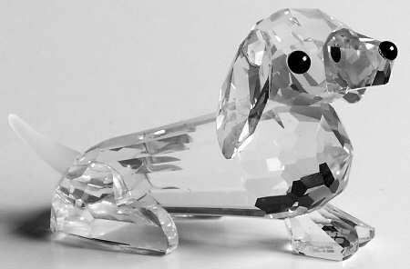 SWAROVSKI Crystal Figurine  DACHSHUND  Dog  Mint In Box Retired! in Arts & Collectibles in Thunder Bay - Image 2