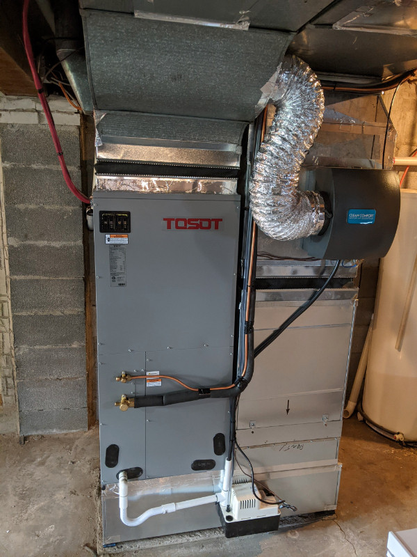 Thermopompe / Climatiseur / Heat pump / (CVAC/HVAC) dans Chauffage et climatisation  à Ville de Montréal - Image 3
