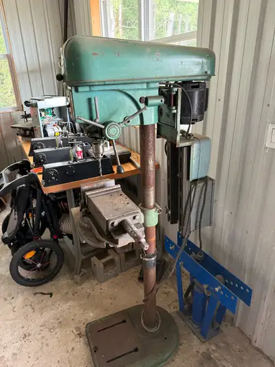 DRILL PRESS with Machinist Vice, View more