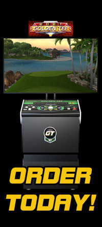 Golden Tee 2021 Golf Arcade Game..