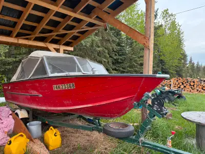 50 HP mercury thunderbolt Outboard motor. Floor replaced several years ago and all new flotation ins...