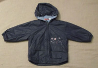 Girls Hooded Spring/Fall Jacket (lined) Size 3