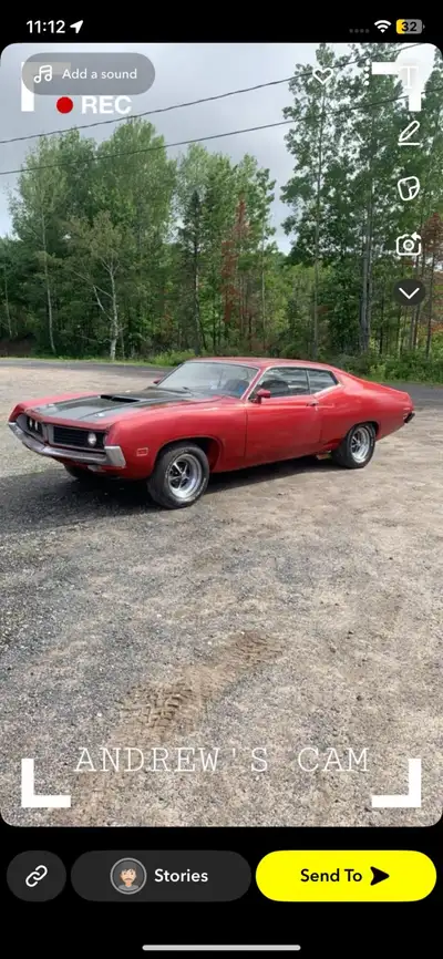 1971 ford Torino, car works great needs few finishing touches. Has a 351 Windsor that was just compl...