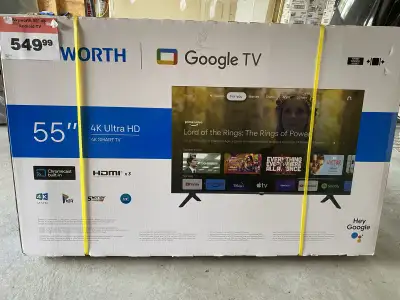 Worth 55” 4K TV, View more