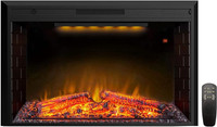 Valuxhome Electric Fireplace, 43 Inches Electric Fireplace Heate