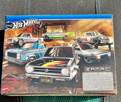 Hot Wheels ZAMAC Truck 6 Pack Box Set 2024, View more