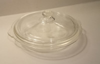 Vintage Glasbake Small Covered Dish