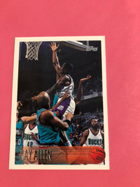 1996 Topps Ray Allen Rookie Card 