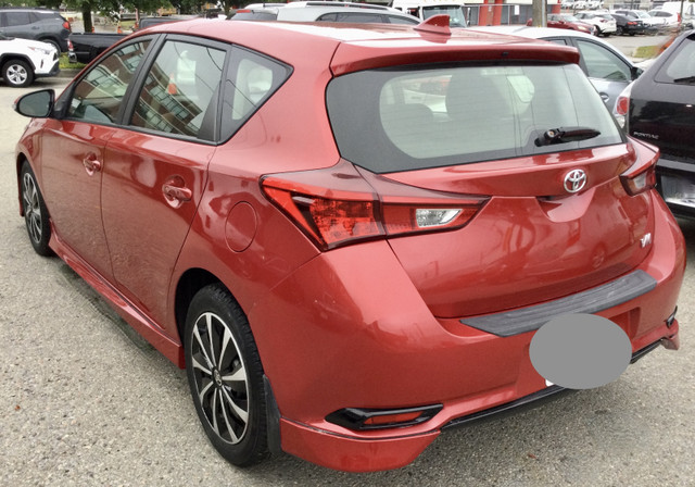 2017 TOYOTA COROLLA iM BURGUNDY LOADED ALLOYS GAS SAVER in Cars & Trucks in City of Toronto - Image 4