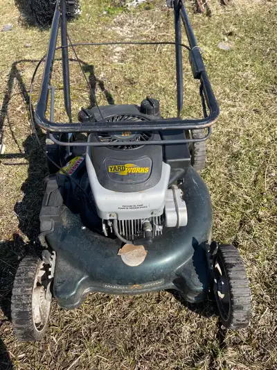 Ran good when stopped using. 4.25 hp, will need a bit of a tuneup